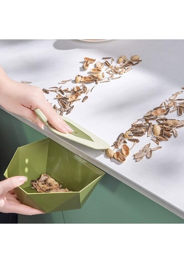 Bosphorusboutique02 Suntek Mini Faraş Silecek Seti Açık-yeşil, Temizlik Aracı Ev İçin Açık Yeşil