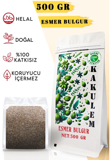 Kakulem Esmer Çiğ Köftelik İnce Bulgur 500 G