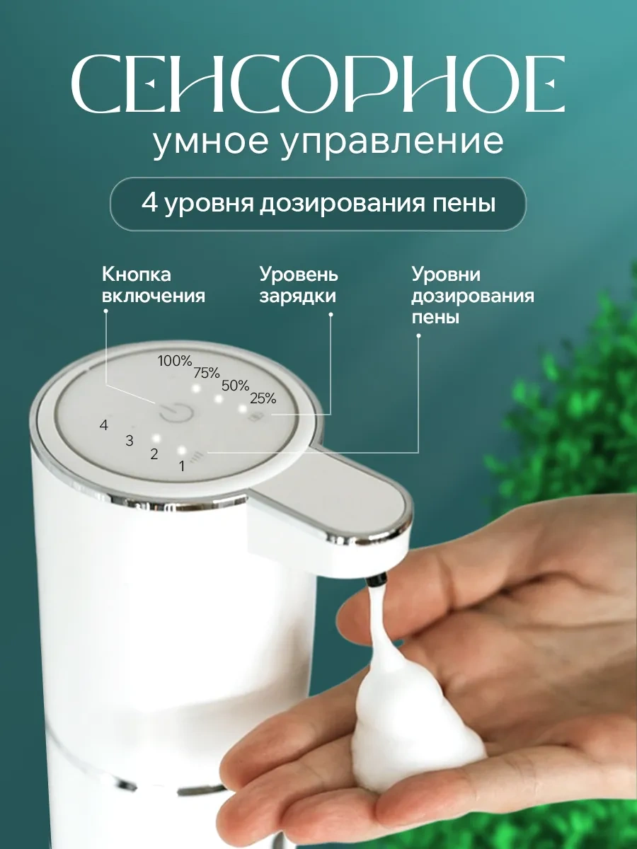 Artofdream Sıvı Sabunluk Sensörlü Dispenserde 149912841 Beyaz