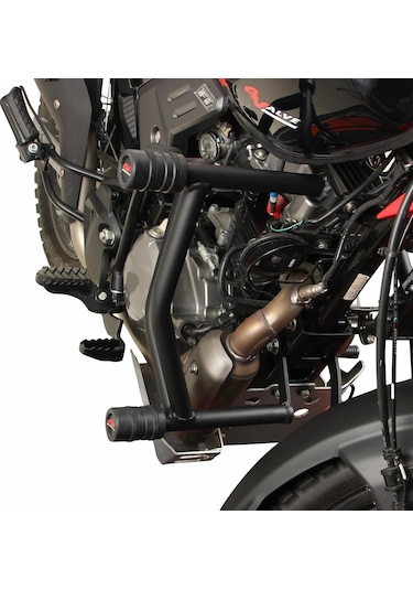GP Kompozit  Hero X-Pulse 200 2022-2024 Uyumlu Motor Koruma Demiri Siyah