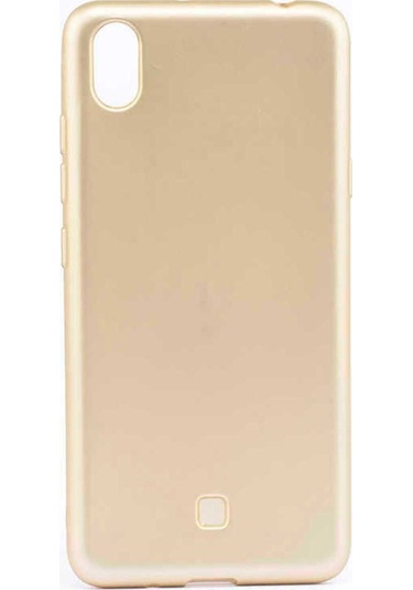 LG Uyumlu K20 2019 Kılıf Zore Premier Silikon Kapak Gold