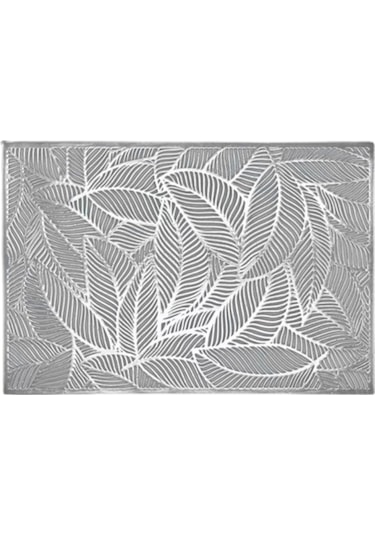 6 Adet Dikdörtgen Yapraklı Yalıtımlı Amerikan Servisi Oyuklu Amerikan Servisi, A Gümüş