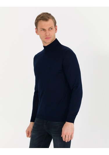 Pierre Cardin Erkek Lacivert Triko Kazak 50257313-vr033 Lacivert