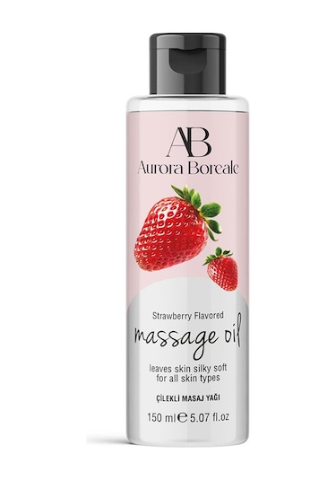 Aurora Boreale Çilek Aromalı Masaj Yağı 150ml