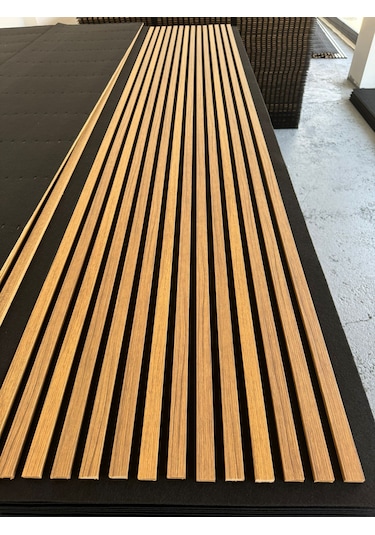 Akustik Ahşap Duvar Paneli Lambiri 60 280 Cm