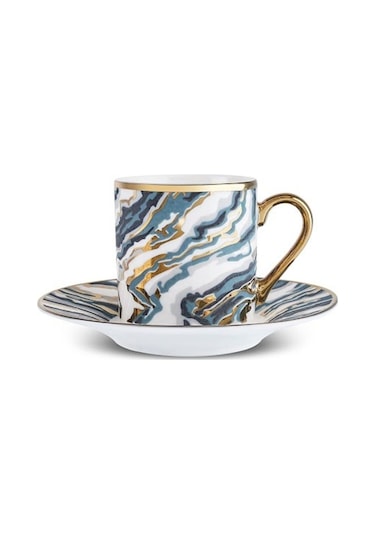 Karaca  Ocean 6 Kişilik Kahve Fincan Takımı 90 Ml