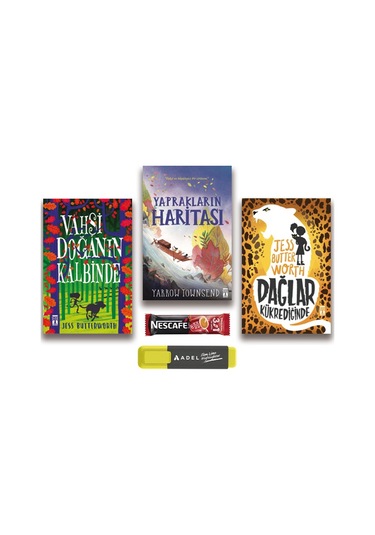 Genç Timaş Vahşi Doğanın Kalbinde - Dağlar Kükrediğinde - Yaprakların Haritası Roman Set 3 Kitap