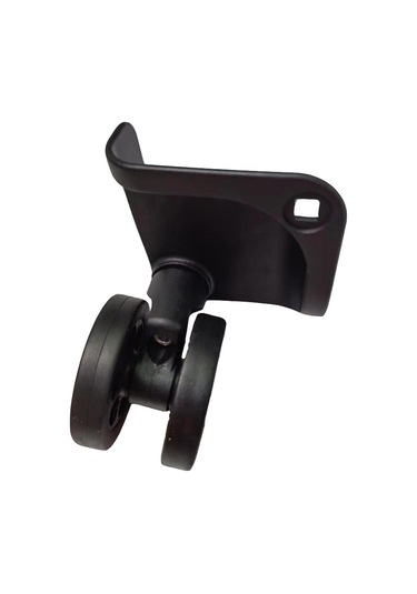 Homyl 2 Adet Bagaj Tekerlekleri Bavul Silindiri Tamir Parçaları Siyah