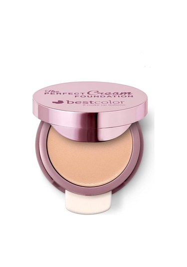 Best Color Kompakt Fondöten Pembe Altın 01 Fondöten 01