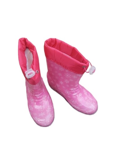 Emek Kız Yunlu Cocuk Cizme 24-29 Pembe2