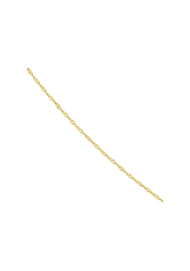 Goldkupe 14 Ayar Singapur Altın Zincir Kolye - 1,00 Gr-6059