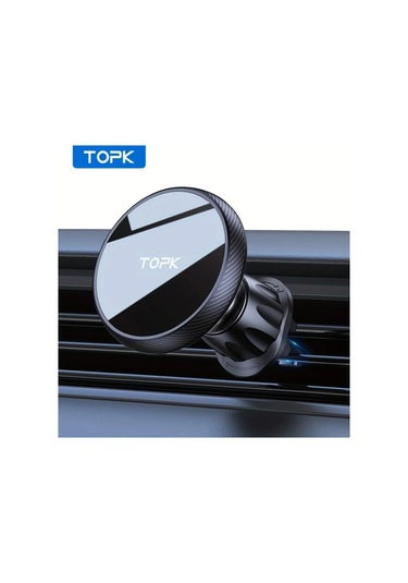 Xuweiwei Topk Manyetik Araç Telefon Tutucu Siyah İphone 15 14 13 12 Pro Max Plus Uyumlu Tek Elle Kullanım Metal Kancalı Dayanıklı Abs Su Geçirmez