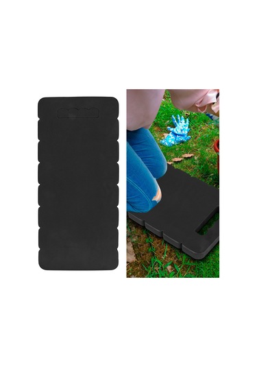Lemestar Eva Multifonksiyonel Diz Padı - Bahçe, Kamp, Yoga Kullanıma Uygun - Su Geçirmez, Taşınabilir 45x21x2cm, Siyah