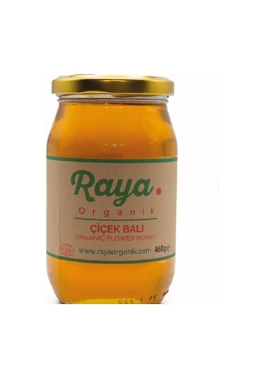 Raya Organik Çiçek Balı 460 G