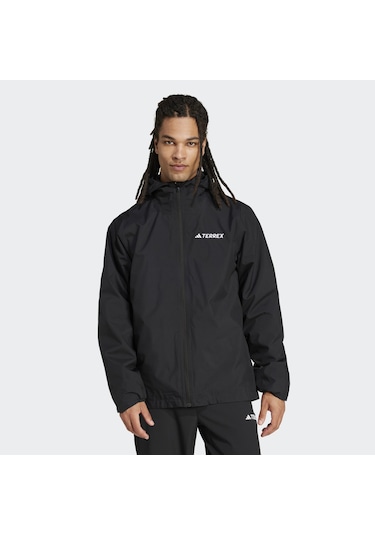 Adidas Terrex Multi Essentials 2ın1 Erkek Siyah Outdoor Ceket Jm8697 Siyah
