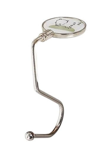 Askı Kaymaz Yüzey Estetik Tasarım Masaya Takılabilen Çanta Askısı Metal