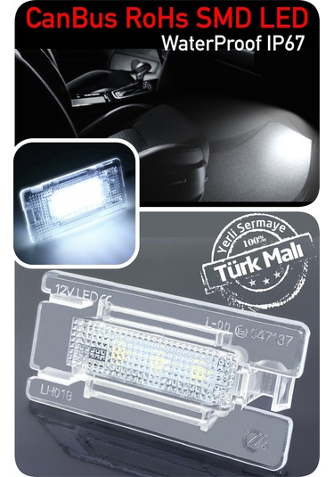 Mını Paceman R61 Cooper One 2012-2016 Canbus Led Araç Içi Ayak Altı Bölmesi Aydınlatma Ledi Lambası