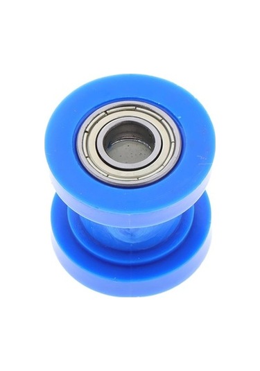 Zcjb Magideal Motosiklet 10mm Zincir Kasnak Gergi Kılavuz Tekerlek Araba Mavi