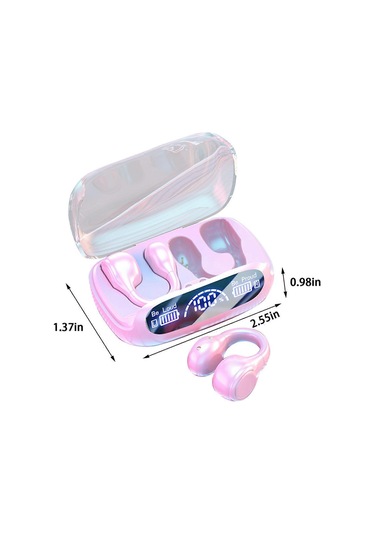 Bluetooth 5.3 Kablosuz Kulaklık, Mikrofonlu Mini Kulaklık 0002