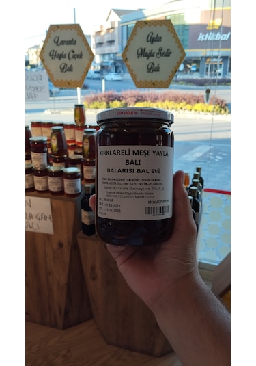Kırklareli Doğal Meşe Balı 850 Gr Katkısız