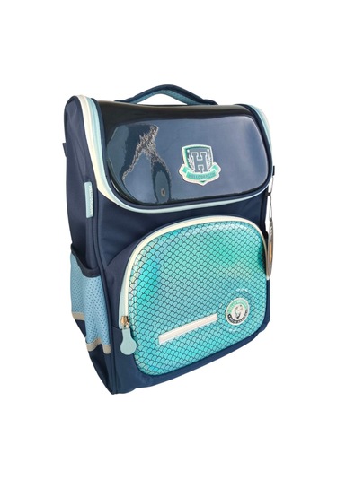 Hello Dragon Okul Çantası Mod 5 Light Blue Cn0009 Desenli