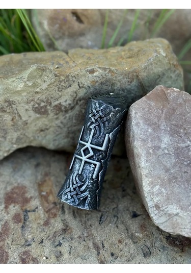 Plama Feniksa "yıkım" Runası İle Slavskaya Mumu 269786458 Siyah