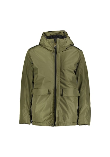 Erkek H Winter Jacket M - Haki Siyah