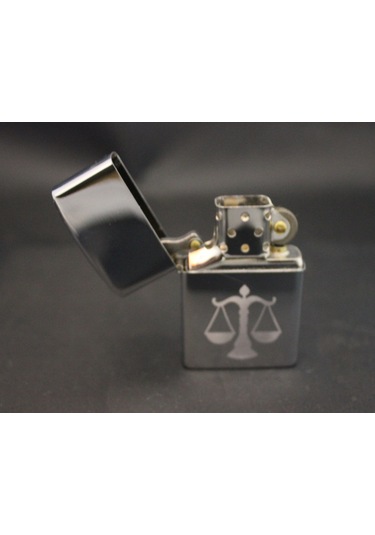 Avukat Logo Görselli Star Marka Benzinli Metal Çakmak