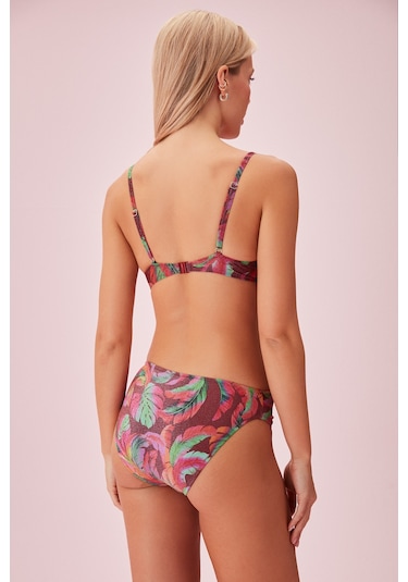 Suwen Önden Bağcıklı Full Dolgulu Bikini Üst Sb24640a1319