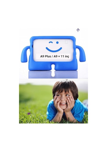 Galaxy Tab A9 Plus 11 İnç Uyumlu Fuchsia İbuy Standlı Çocuk Tablet Kılıfı X210 - X216 - X218