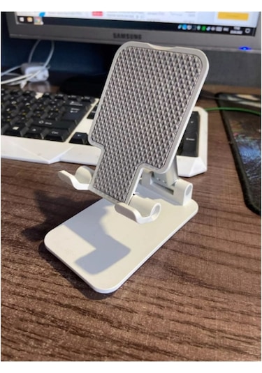 Telefon Tutucu Tablet Standı Uzayabilen Model Kayırmaz Tabanlı