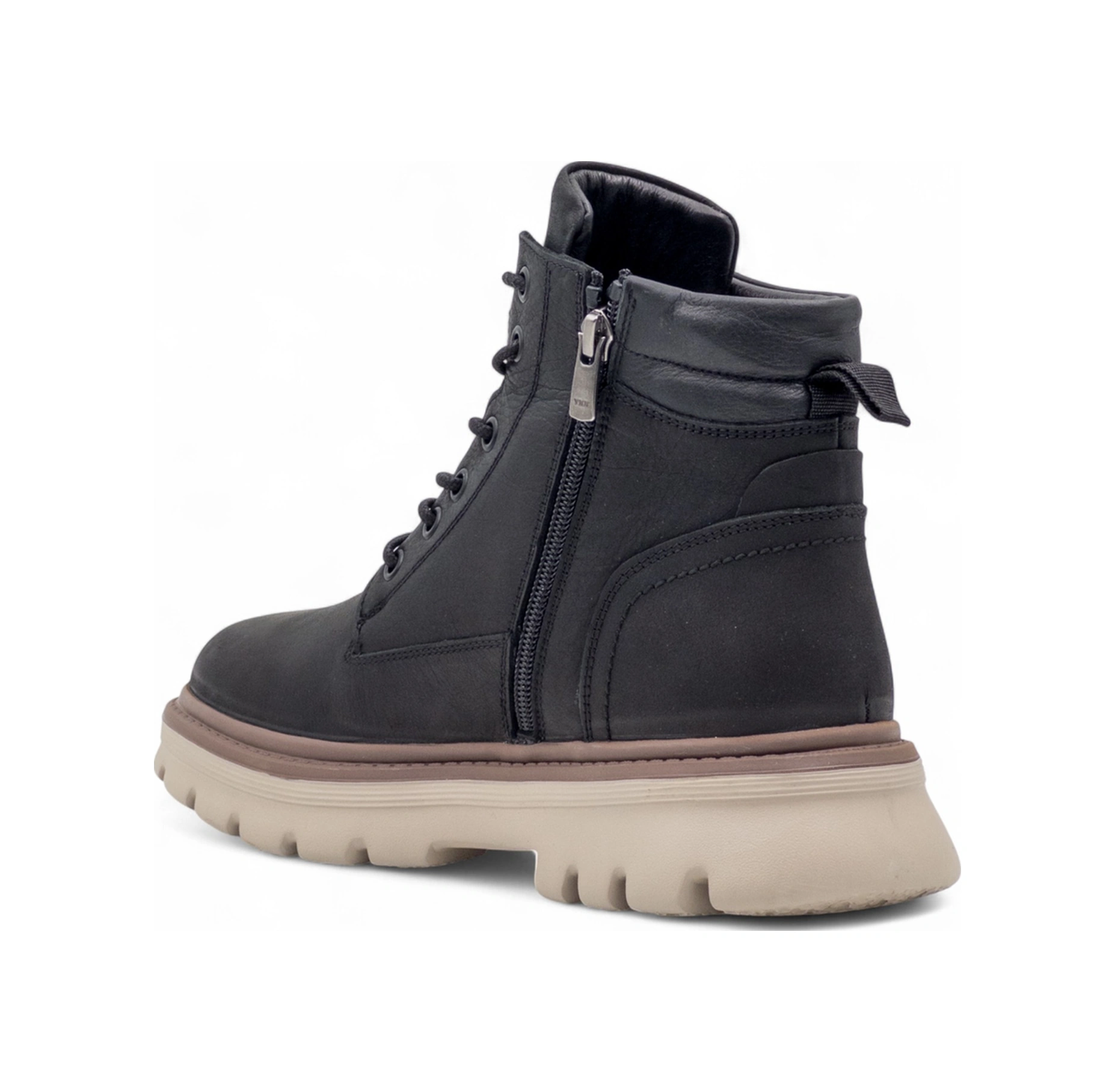 Voyager M368 Erkek Hakiki Deri Bot Siyah