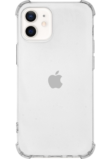 Apple Uyumlu iPhone, 12 Köşe Korumalı Airbag Antishock Silikon Kapak