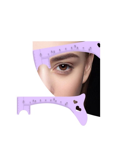 Suntek Tanımlı Kaş için Eyeliner Şablonu Mor