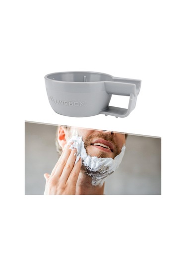 Dolıty Sabun Kupa Kase Taşınabilir Tıraş Kasesi Gri