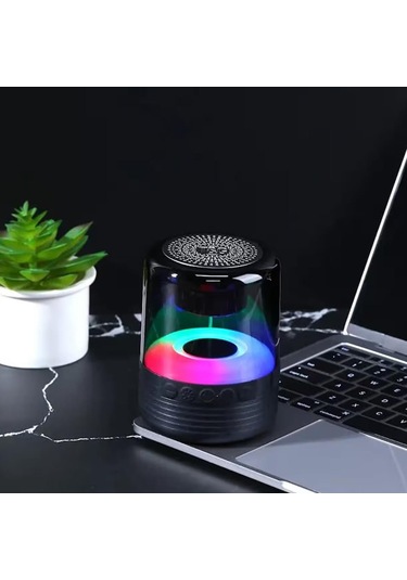 T&g Tg369 Usb Sd Kart Fm Radyo Bluetooth Destekli Taşınabilir Rgb Işıklı Wireless Hoparlör Ses Bombası