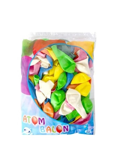 14A Balon Karışık Renkli 100 Adet