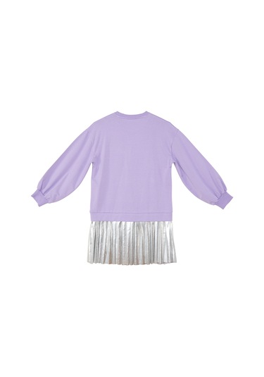 Denokids Mshb&g Balerin Unicorn Kız Çocuk Pileli Elbise Çok Renkli