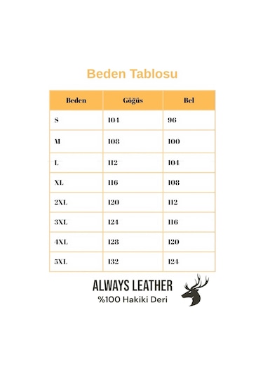 Always Leather Siyah Hakiki Erkek Deri Mont 1803340006 Taba