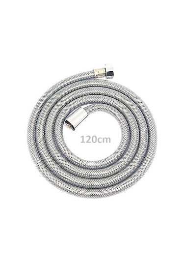 Yapıtaşı Yt310 Elit Çelik Örgülü Taharetmatik Spiral Hortum 120cm