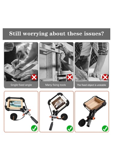 Çerçeve Mengenesi Çekmece Sıkma Mengenesi Ayarlanabilir Ahşap Sab