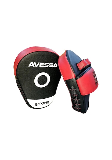 Avessa Amatör Boks Lapası Çift Kırmızı-siyah