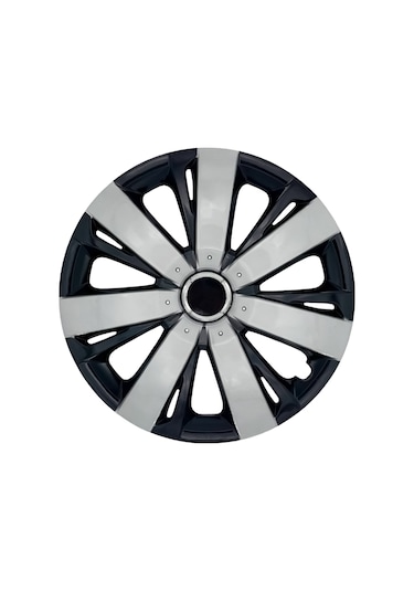 Renault R 9 Broadway 15 İnç Jant Kapağı Takım Siyah Gri C109