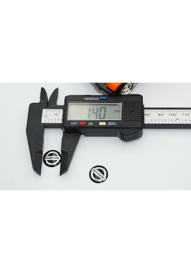 Nissan Oto Anahtar 3M Metal Alaşım Logo 2Li Set