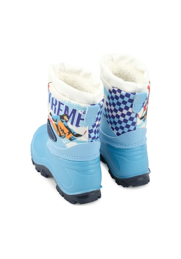 Gezer Kışlık Erkek Çocuk Extreme İçi Peluşlu Su Geçirmez Kar Bot Çizme Gc2kpm.00655.00.022.j60 Mavi