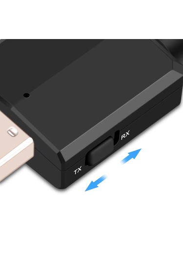 Zf-169plus Kablosuz 3in1 Bluetooth 5.0 Usb Ses Adaptörü Alıcı-verici Transmitter-receiver Araç 3.5mm Aux Stereo Tv Pc Hoparlör Bilgisayar Tablet Kulaklıklar İçin