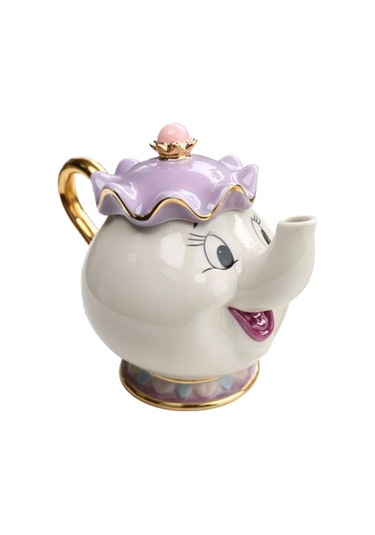 Luckystar1 Eternal Luck Güzel Ve Çirkin Seramik Çaydanlık Bardak Seti Çok Renkli