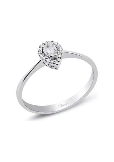 0.15 Ct Damla Pırlantalı Yüzük