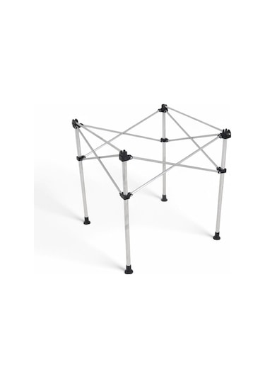 Bardaklıklı Katlanabilir Kumaş Kamp Ve Piknik Masası