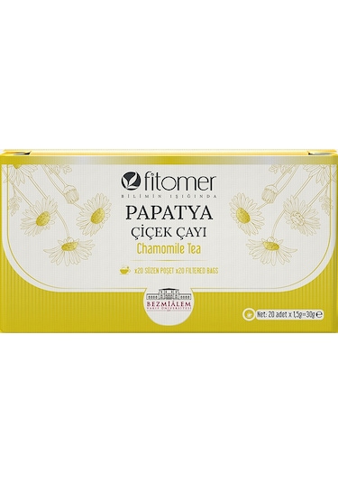 Fitomer Papatya Çiçek Çayı 20 x 1.5 G